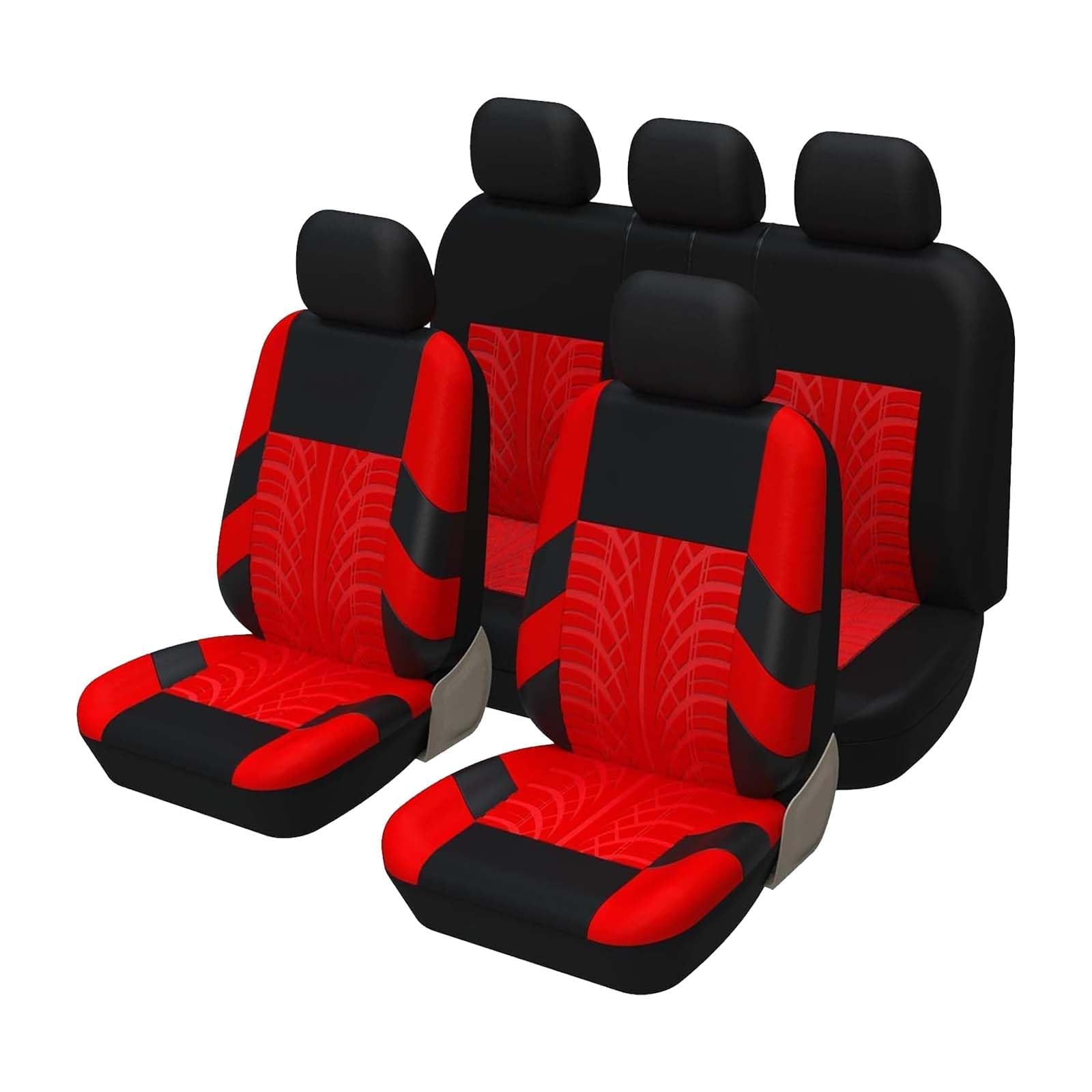 Housses de siège VW Beetle Cabriolet rouge, ensemble auto complet 2012-2023