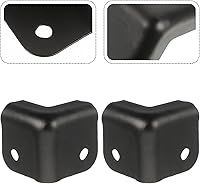 Vista 8 de DOITOOL Accesorios de audio 16 protectores de esquina de caja de metal, protector de esquina de mesa de cobre, protector de parachoques de esquina