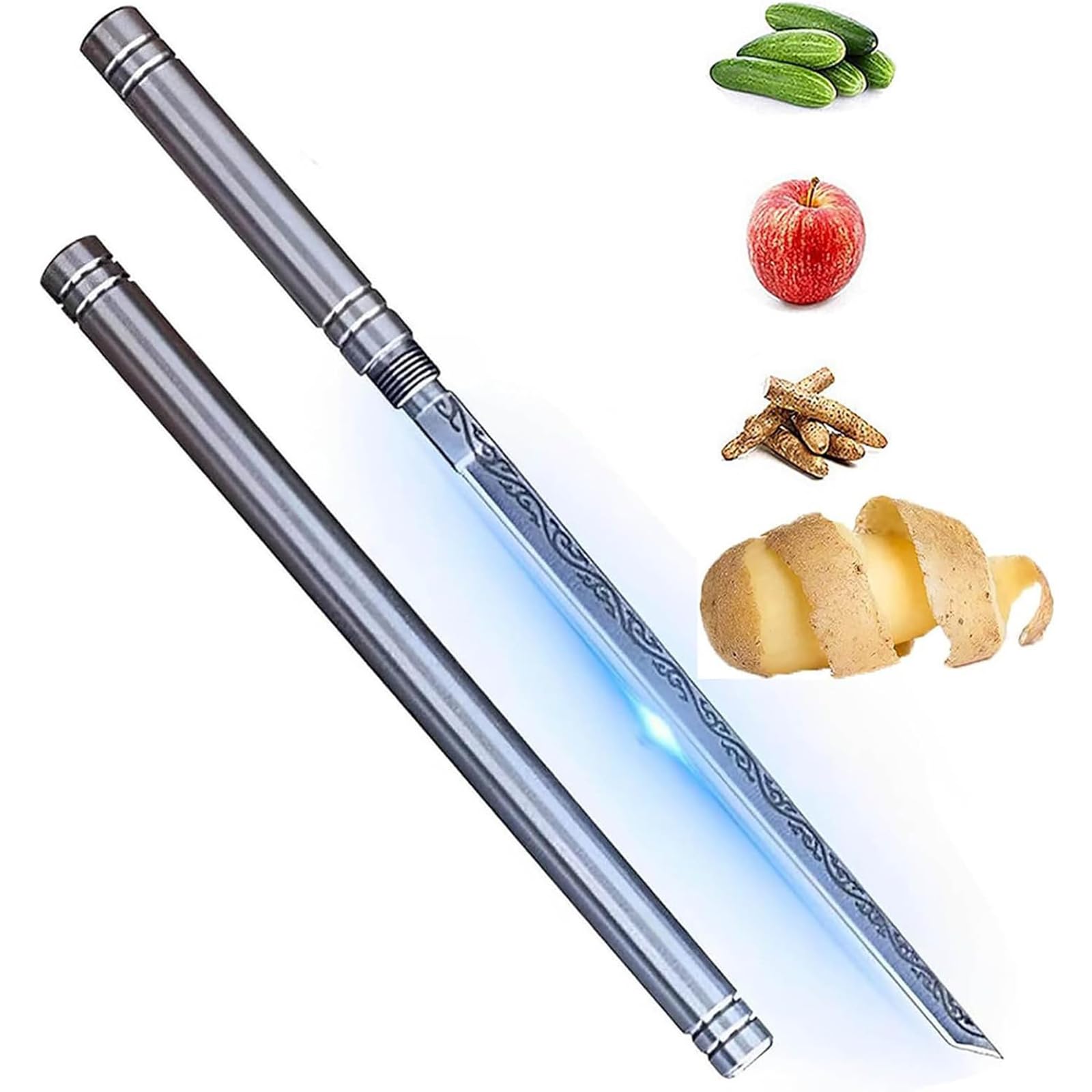 Multipurpose Fruit Knife with Sheath,Portable Fruit Knife,Stick Knife,Fruit Knives,for People Over 18 Years Old