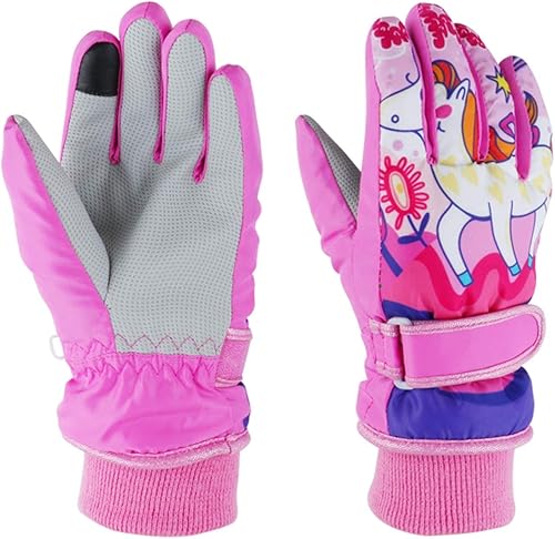 Guantes de nieve para hombre y mujer, impermeables, para invierno, cálidos, para esquí, snowboard, guantes para mujer