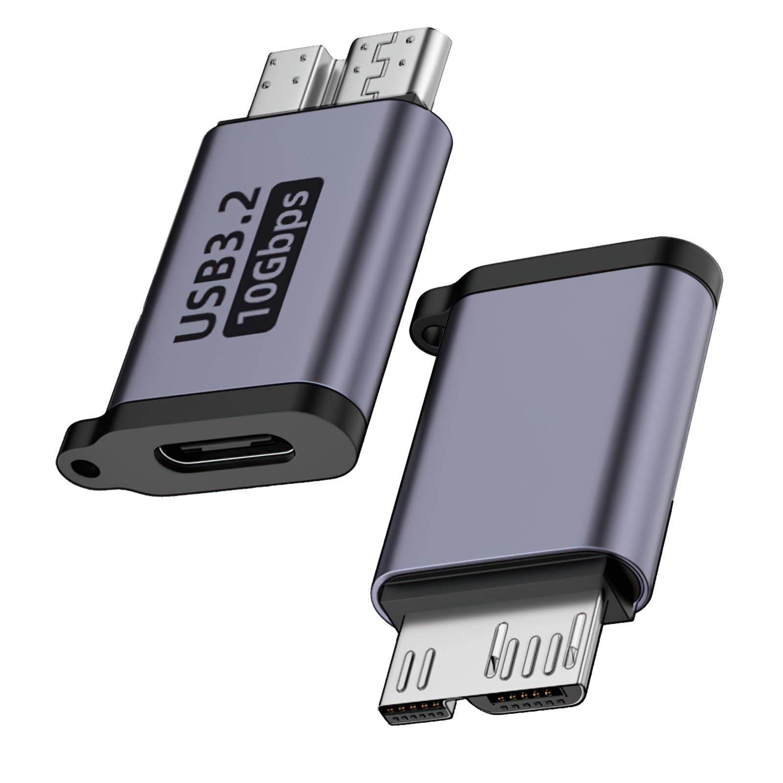 Adattatore USB C To Micro B (2 Pack) - Cavo 10Gbps Per HDD Esterni Toshiba, Seagate, WD - Foto 10