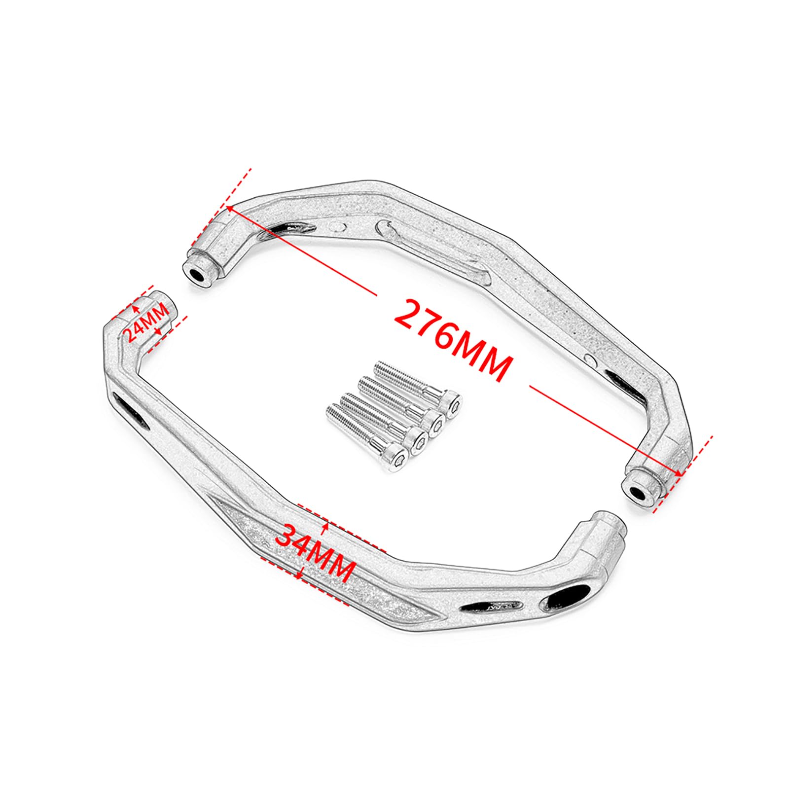 Moto Maniglia di Sostegno Posteriore del Passeggero per TENERE 700 Tenere700 XT700Z XT 700Z 2019-2023,Nero