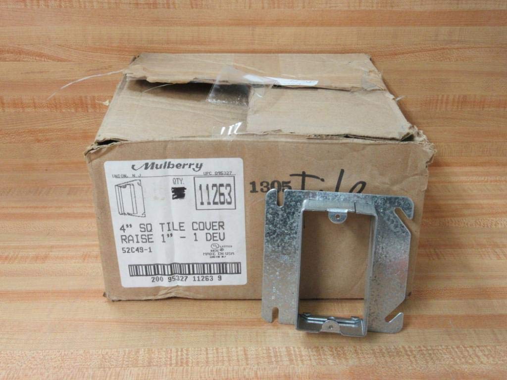 Mulberry 11263 4" Square Tile Cover (Pack of 19)