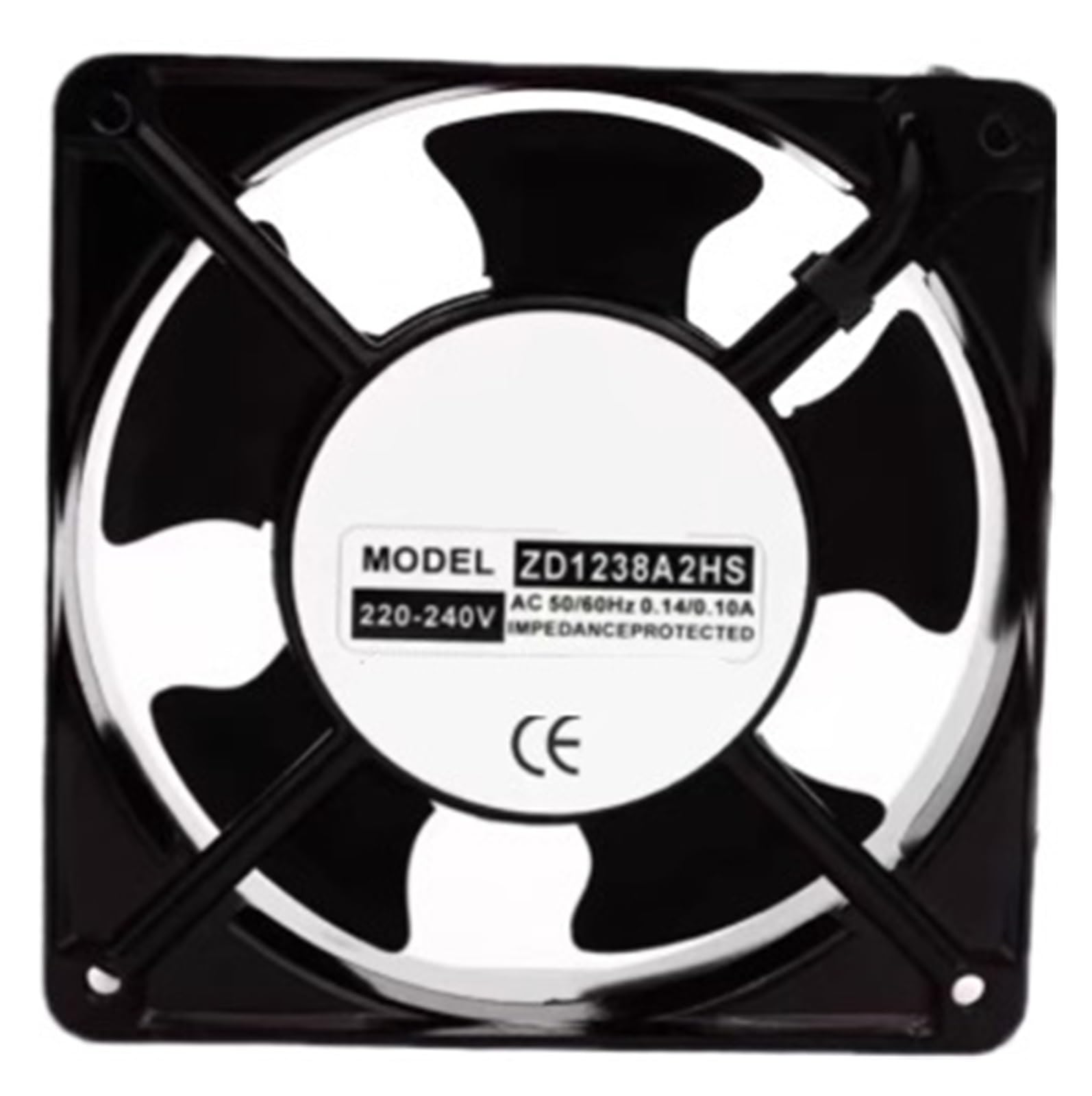 FSBNMNXPQ ZD1238A2HS AC 220V/240V 0.14A/0.1A 120 * 120 * 38mm 12038 12CM Cooling Fan