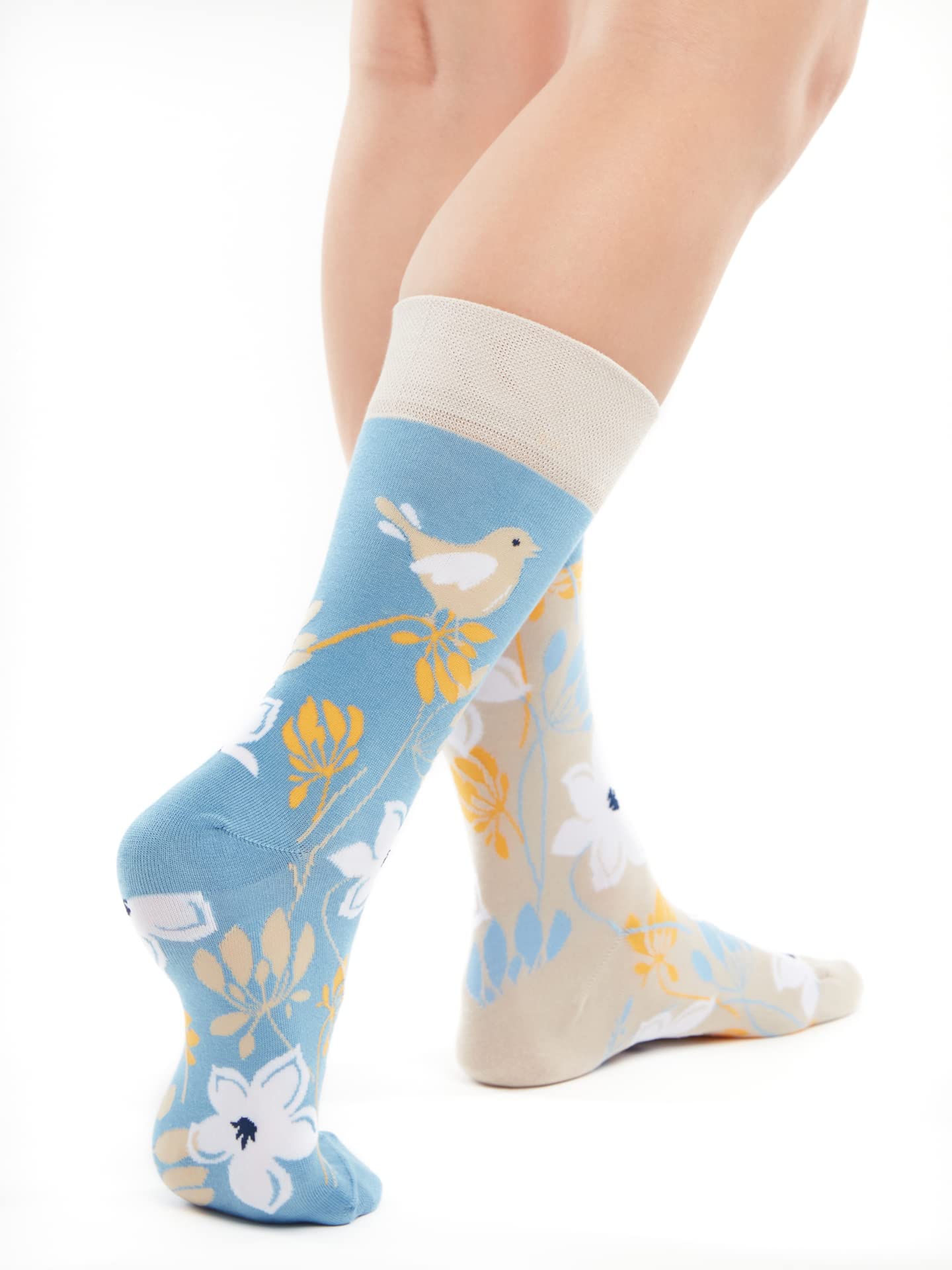 Dedoles Calzini Unisex Donna Uomo & Bambini Calze Cotone con tanti Design divertenti Calcio Bicicletta Piante Cavalli Regalo sinistra destra diversi