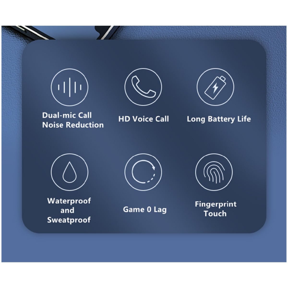 TWS Słuchawki sportowe Bluetooth z otwartym uchem, przewodnictwo kostne, bezprzewodowe słuchawki z mikrofonem, odporne na pot IPX5 (redukcja szumów) do biegania i treningów, metaliczne