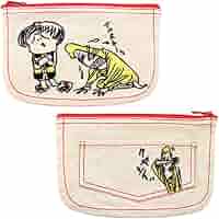 Amazon.co.jp: 墓場鬼太郎 刺繍 ポーチ (鬼太郎 & ねずみ男