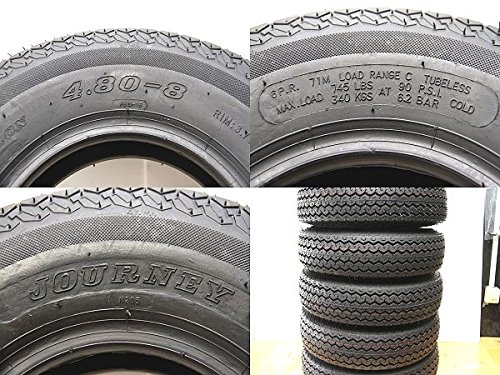 Amazon.co.jp: WANDA 8インチタイヤ 6PR 4.80-8 C RANGE レッカー