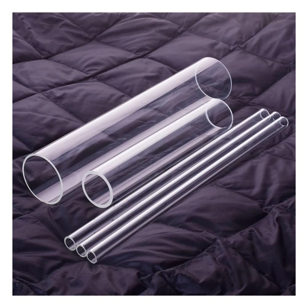 Vetreria da laboratorio 10 tubi in vetro borosilicato ad alto contenuto di borosilicato, diametro esterno 9 mm, lunghezza totale 200 mm/250 mm/300 mm(O.D.9mm L.300mm)