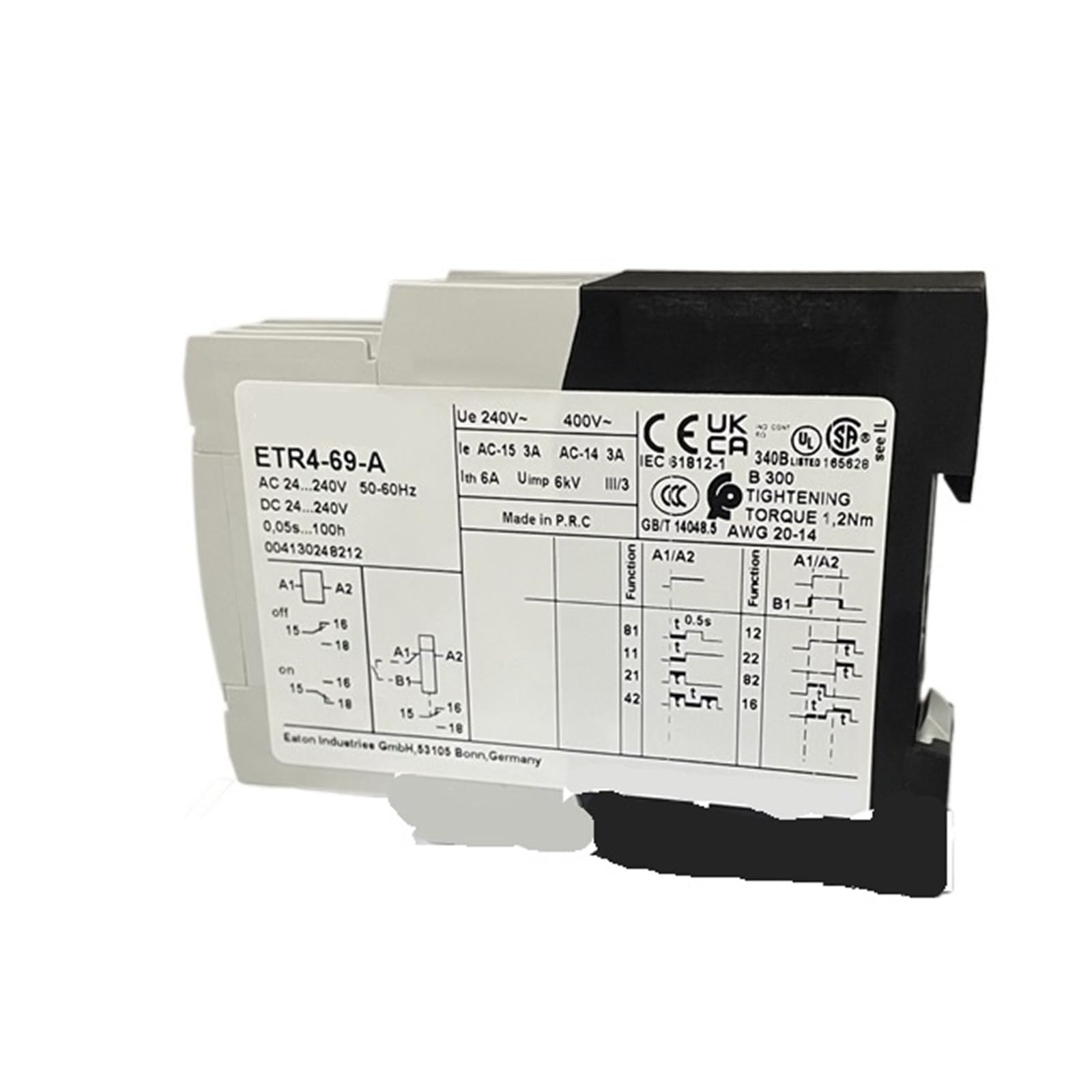 CJKXPZMH ETR4-69-A relay