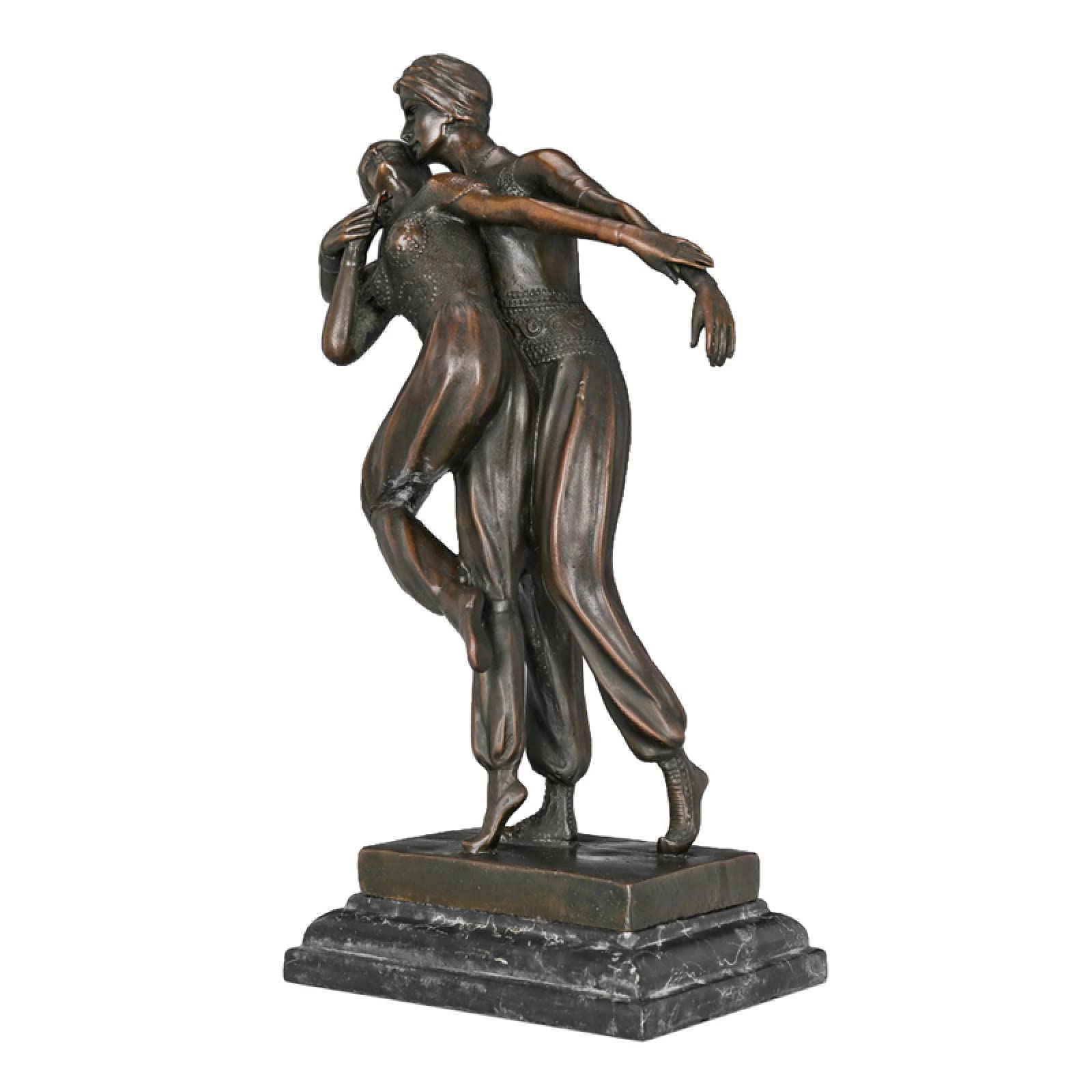 ブロンズ彫刻 \"The Dancing Brolga\" Bronze statue / ブロンズ像 オブジェ ｜イタリア｜BNZ0002