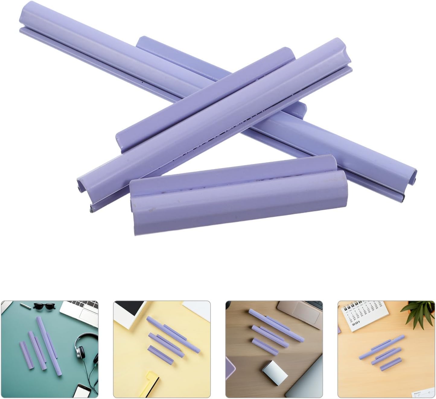 SKISUNO 3pcs Square Snap Clip Tool for Embroidery Hoop Frame with Aluminum Alloy Material and Enhanced Stability, for Needlework and Diverse Creative Needs
