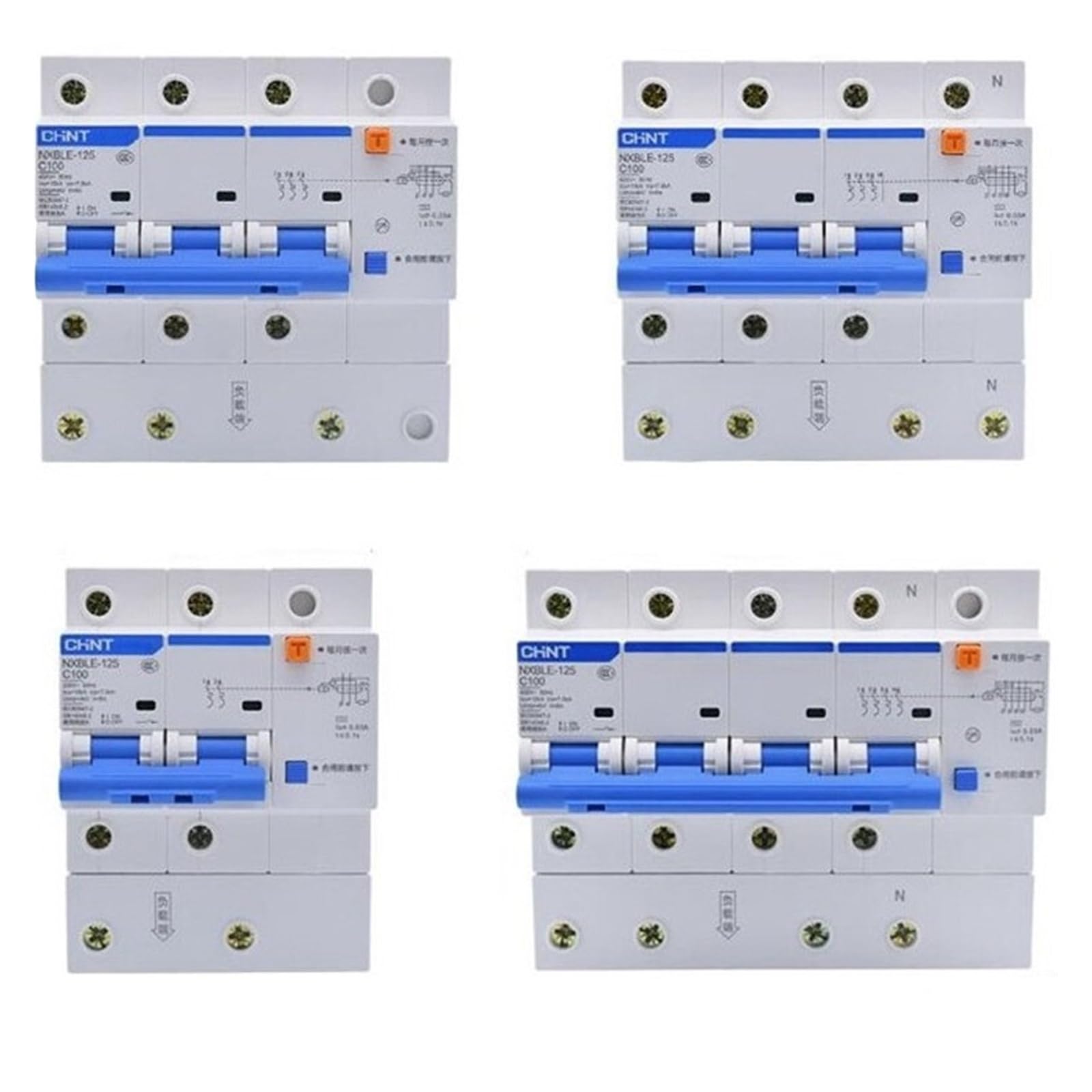 Disjoncteur de fuite NXBLE 4P protégeant votre installation contre les pannes électriques