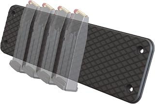 Ammunition Magnet Mag Holder 8 Pistol Magazines Capacity, Magnetic Ammo Storage in Home Bedroom Desk Car and Truck, Tactial Accessories for Handgun, Pistol and Metal Mags