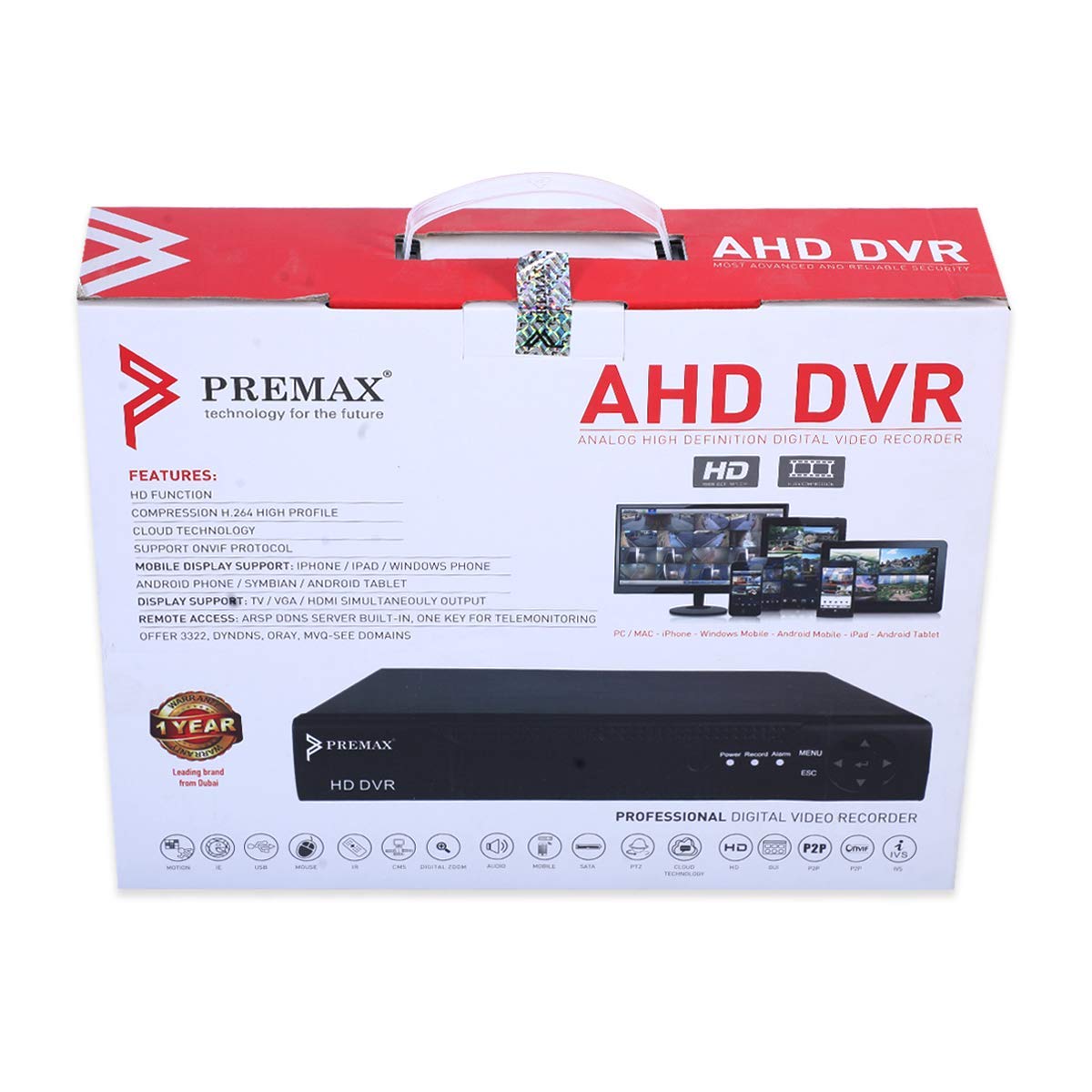 ahd dvr 8016