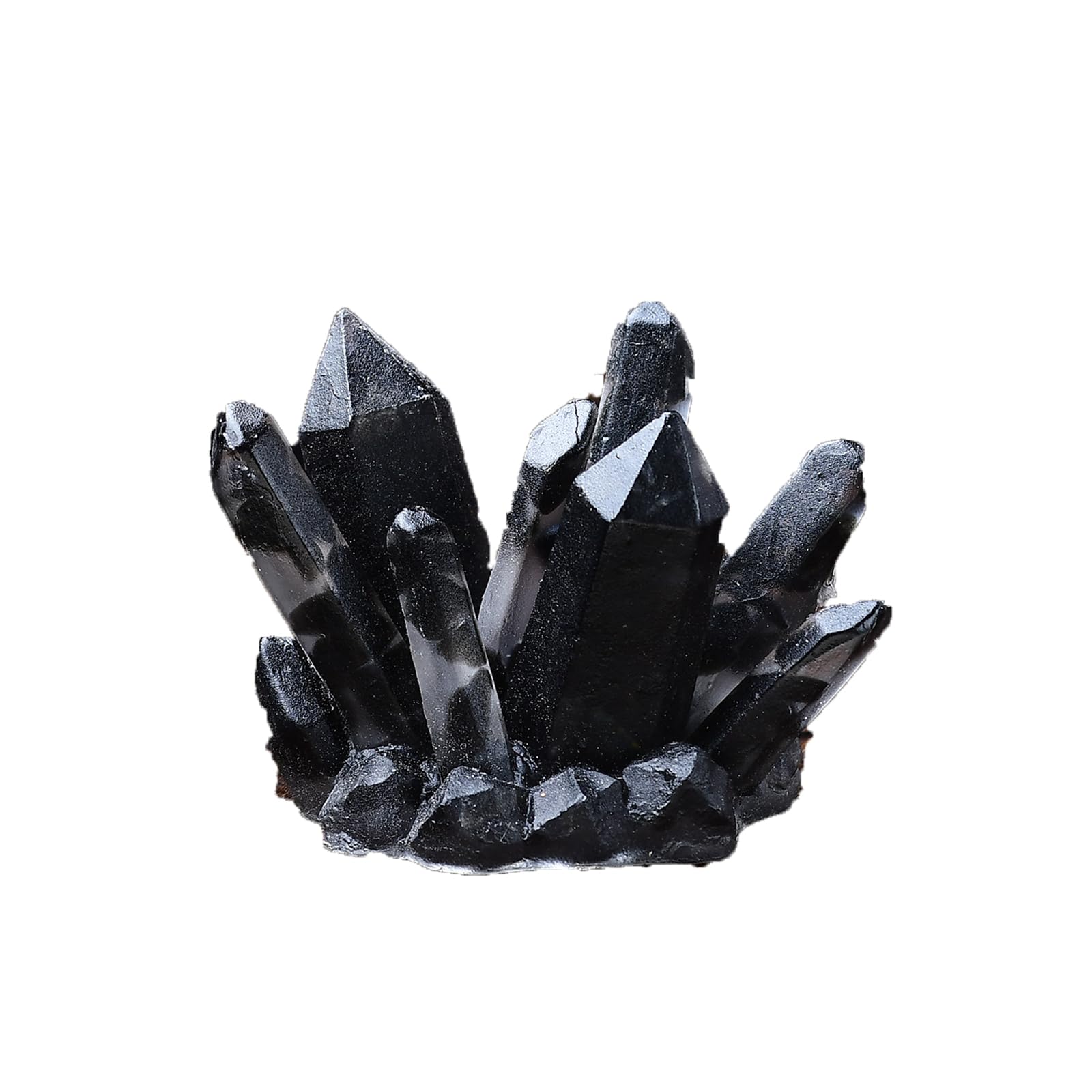 Hhhxkkuo Handmade Natural Crystal Chip & Epoxy Resin Crystal Cluster – Creative Geode Ornament, Healing Energy Stone Desk Decor, Unique Spiritual Gift