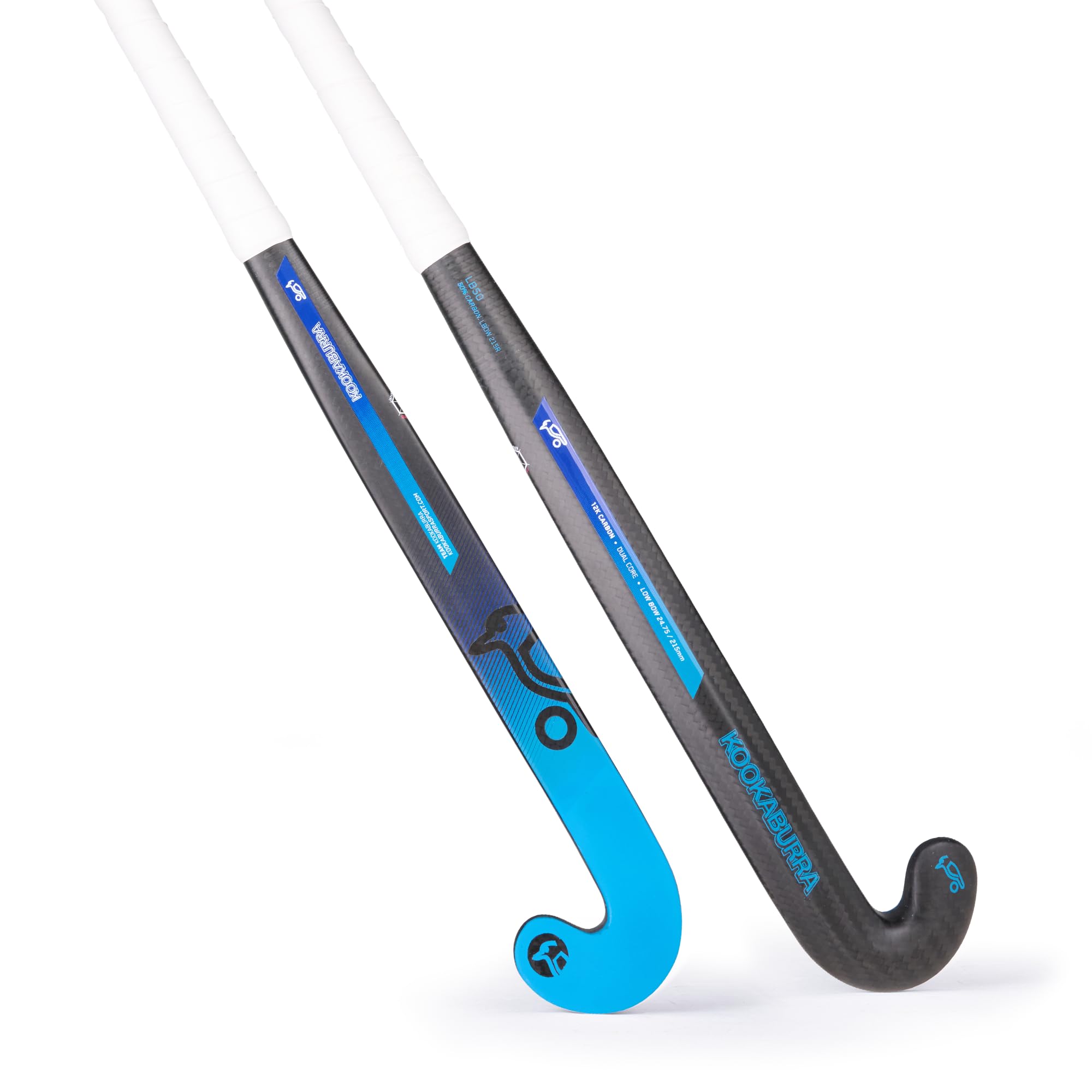 Kookaburra LB50 Hockey Stick – 37.5" Light - L-Bow 215R, 50% Carbon, DualCore, KCF Face
