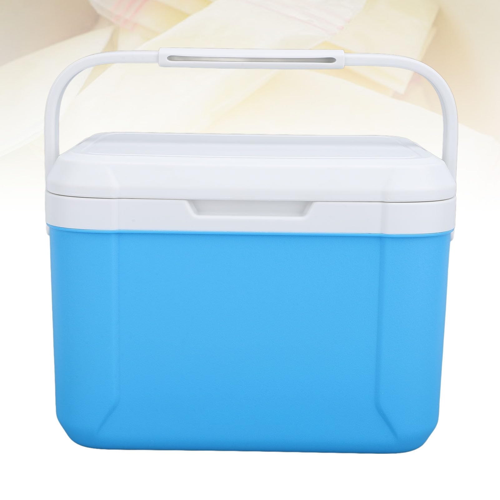 Scatola Frigo Portatile Isolata da 5 Litri, Frigorifero Multifunzionale Durevole per Barbecue da Campeggio e Picnic, Realizzato in Schiuma PU e PP