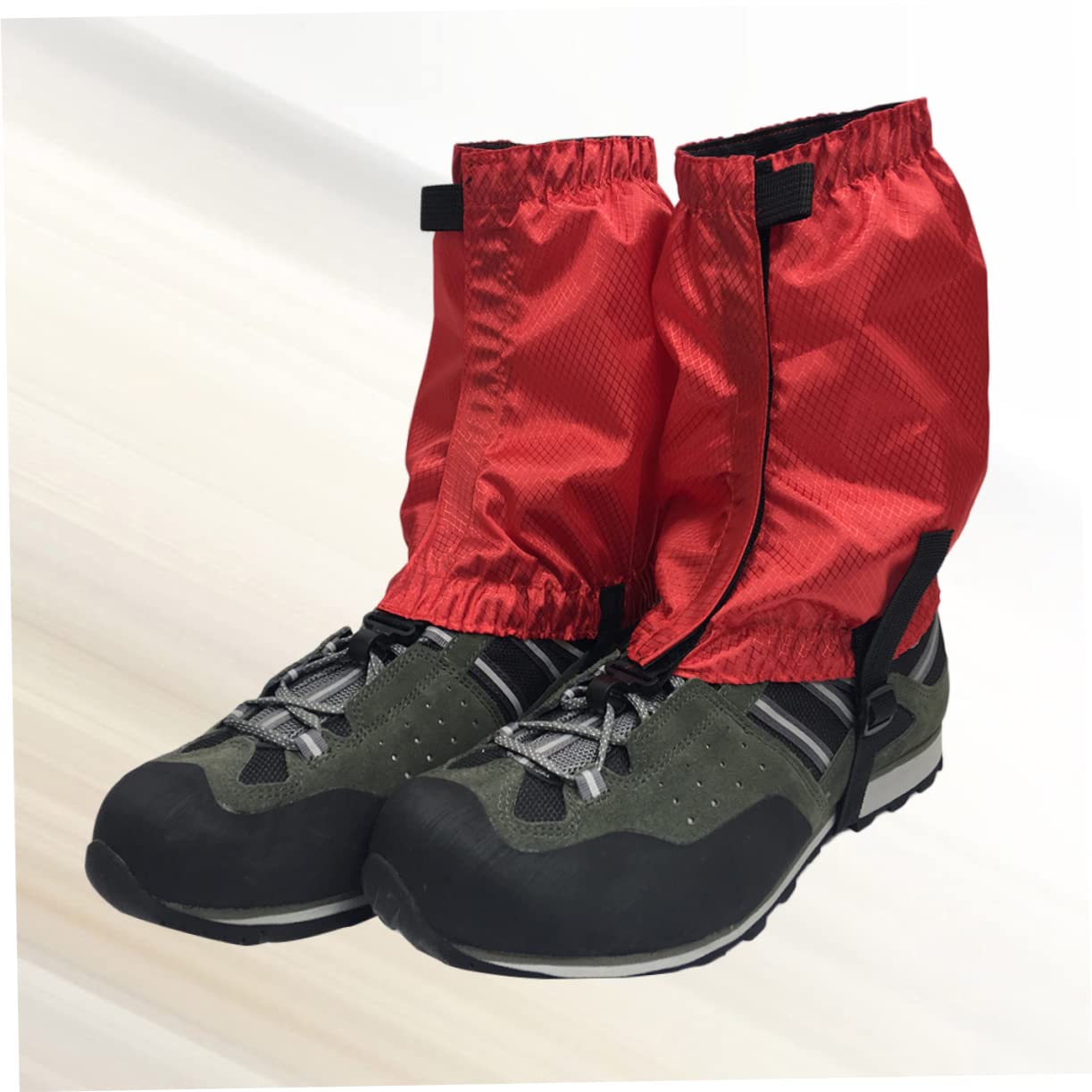 Kisangel 3 Paires Guêtres De Chaussures De Randonnée Couvre-Chaussure Guêtres De Bottes De Neige Guêtres Anti-déchirure Couverture De Guêtre De Jambe Démarrage Désert Voyage Amulette