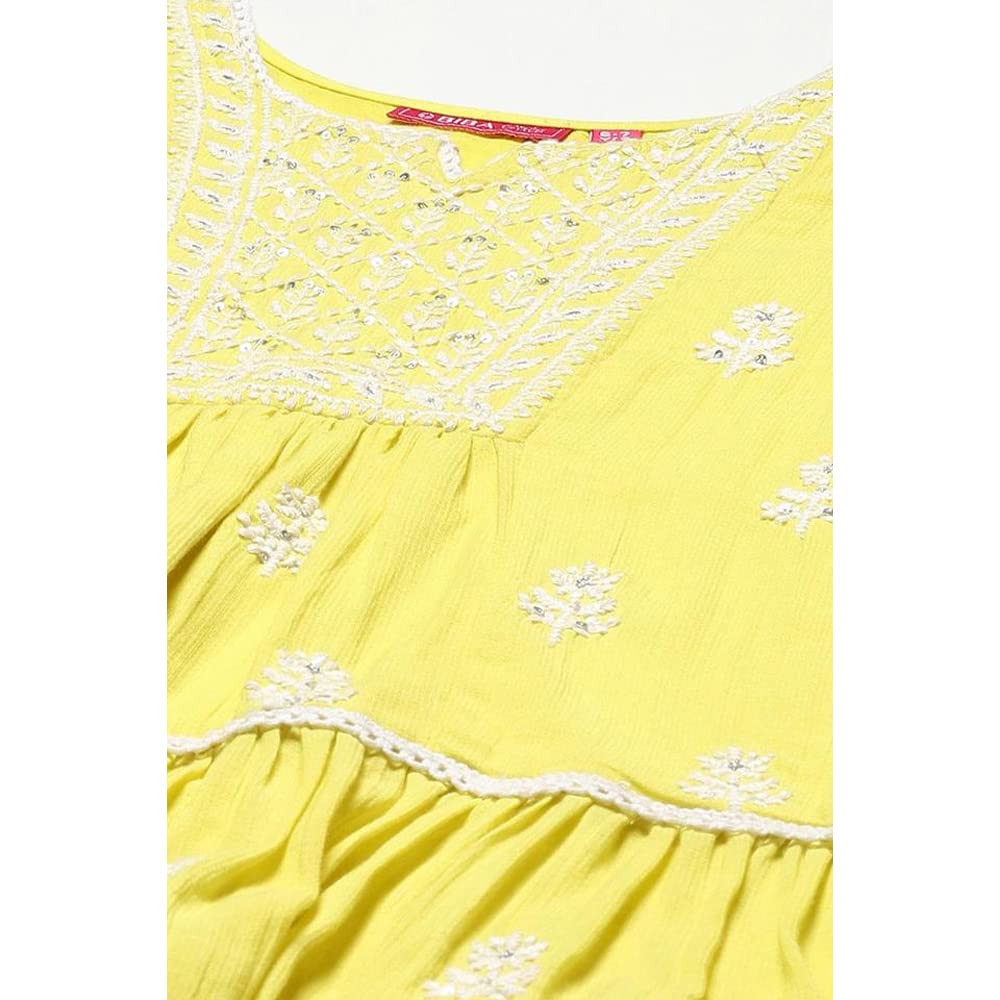 BIBA GIRL SOLID STRAIGHT KID(KW5197_LIME GREEN_7) 2