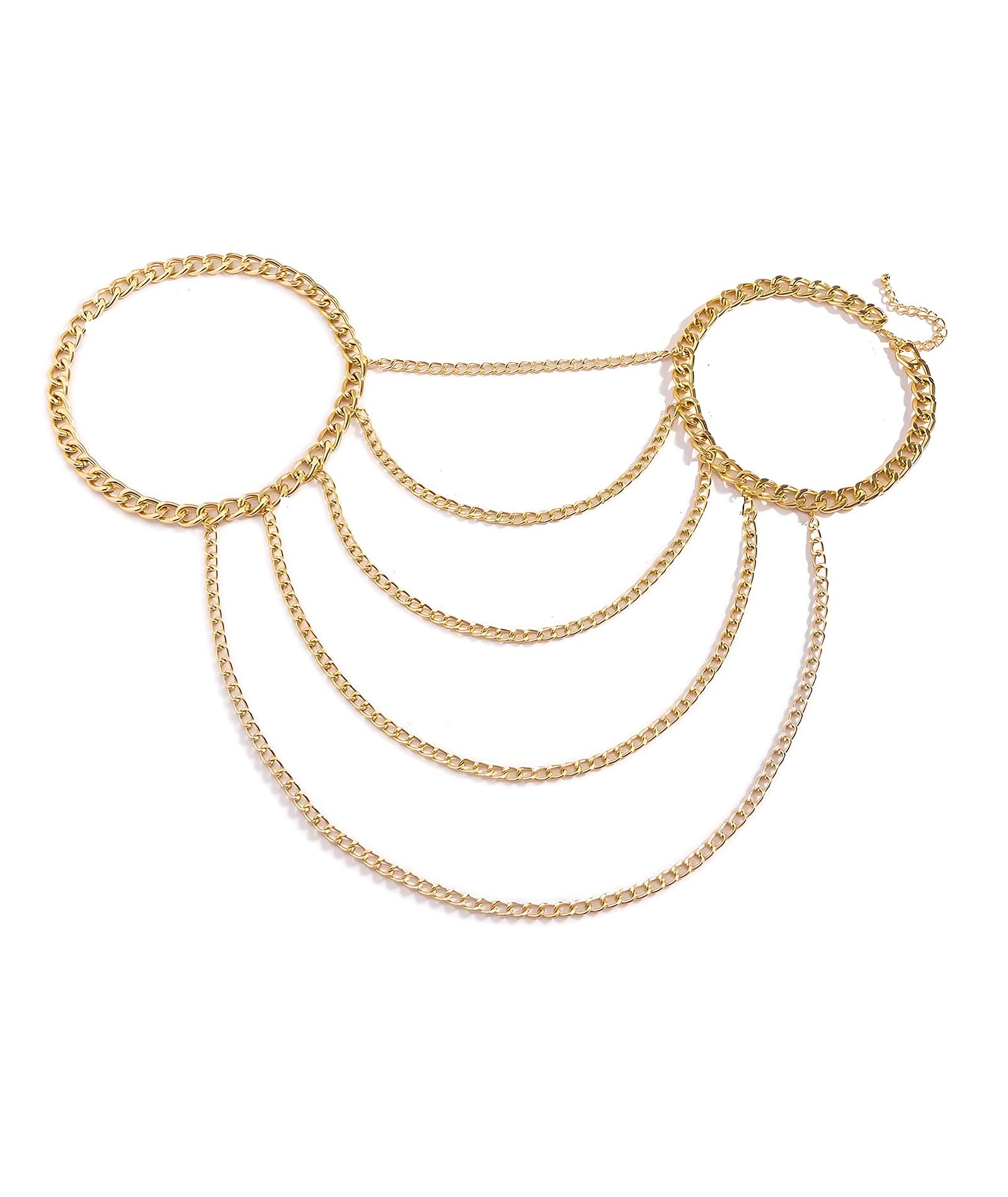 Shoulder Chain Body Chain, Fashion Neck Shoulder Jewelry, Gold Shoulder Body Chain for Women-image-17