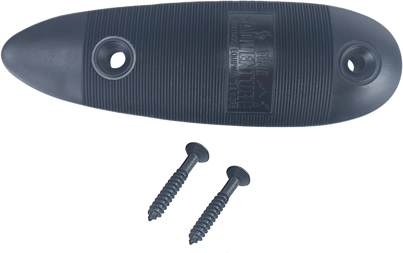 Hunting Shooting Butt Stock Recoil Pad Combat Buttpad Butt Plate W/Screws