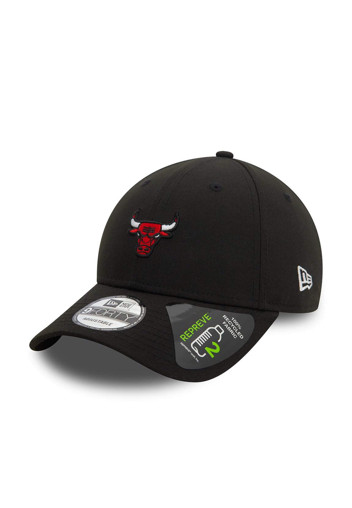 Chicago Bulls Repreve Mini Logo 9Forty Black