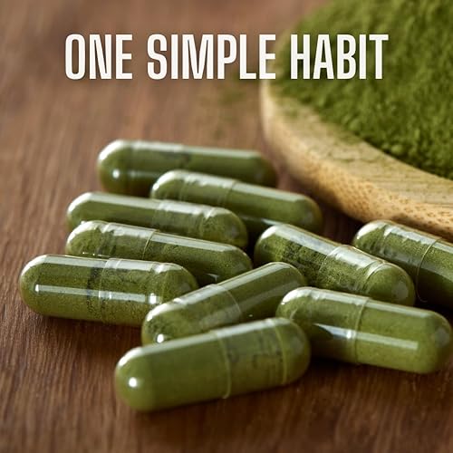 Miniatura 4 de Lone Star Botanicals Cápsulas de espirulina verde orgánica, 100% algas azul-verdes puras, suplemento superalimenticio a base de plantas, vegano, sin