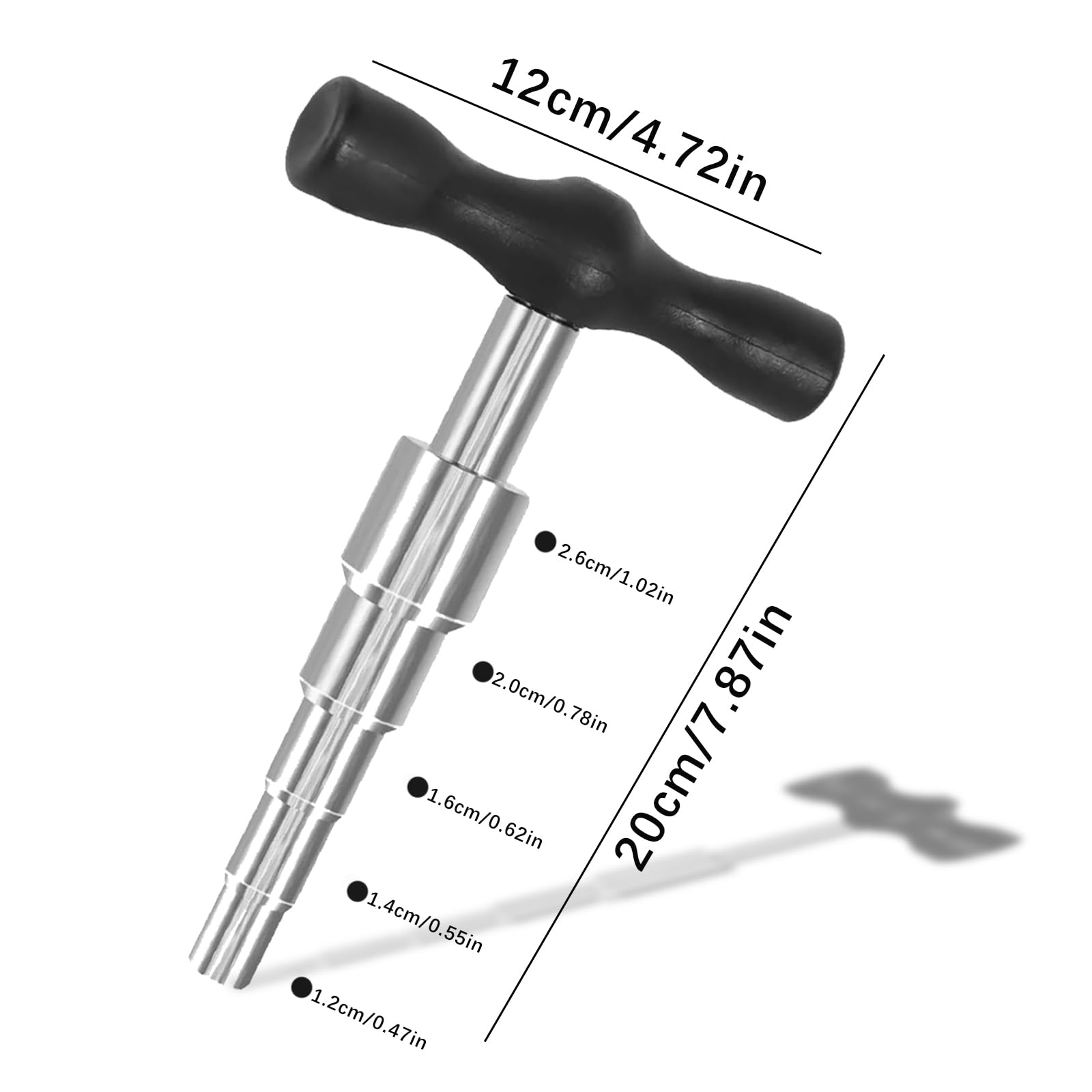 Kalibrierdorn Kupferrohr Kalibrierdorn Verbundrohr Rohre Kalibrierer Multi Kalibrierer Rohre Metall Kalibrierdorn FüR Mehrschichtverbundrohr Kupferrohr (16, 18, 20, 25, 32 mm)