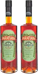 Kit 2 Cachaças Gabriela Cravo E Canela Paratiana 700 ml Artesanal Premium Premiada Paraty Destilada Presente Jorge Amado Natal Drink Pinga