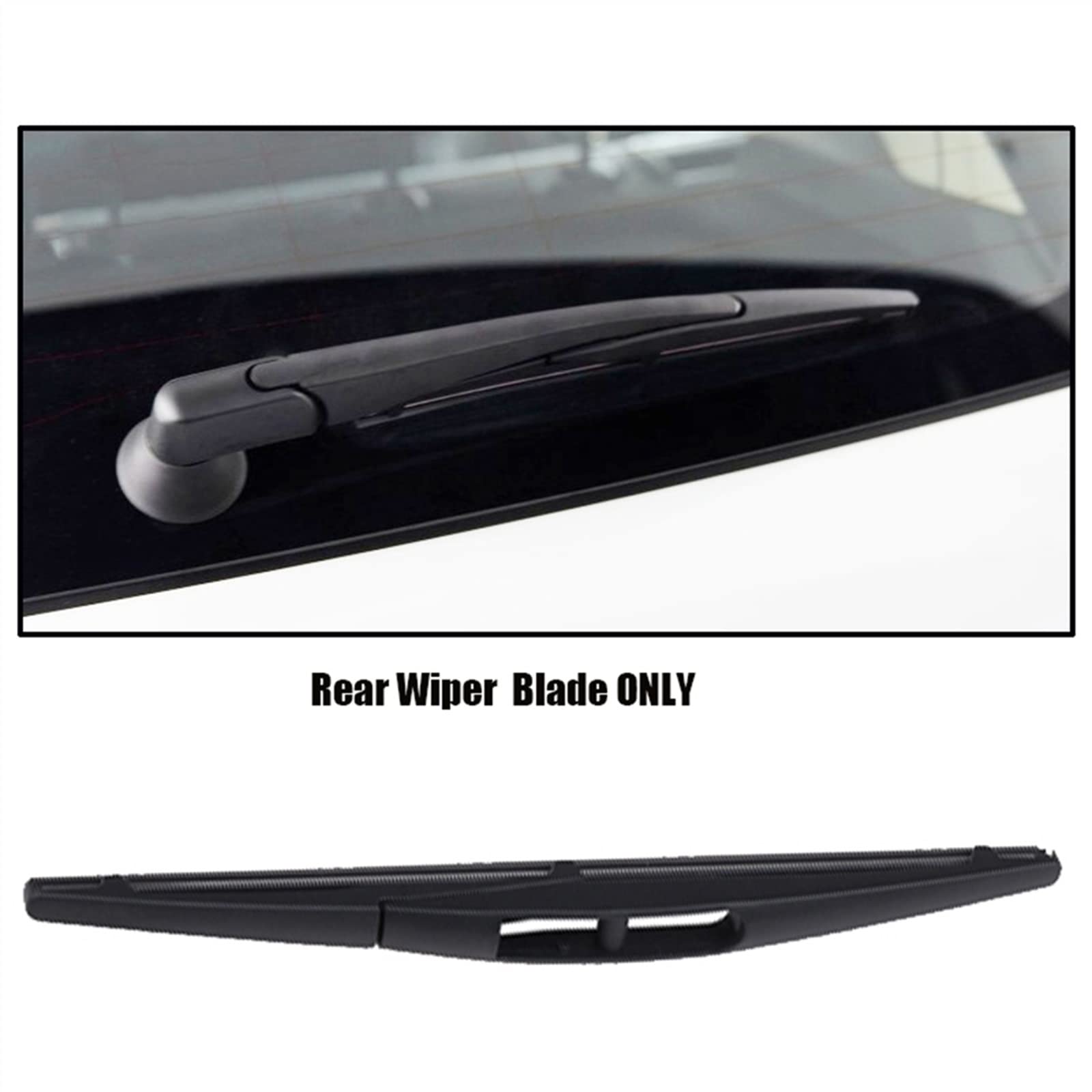 Limpiaparabrisas De Coche De 24 "+ 21" + 12 ", Limpiaparabrisas Delantero Y Trasero De Coche para Mitsubishi para Outlander 2007 2008 2009 2010 2011 2012