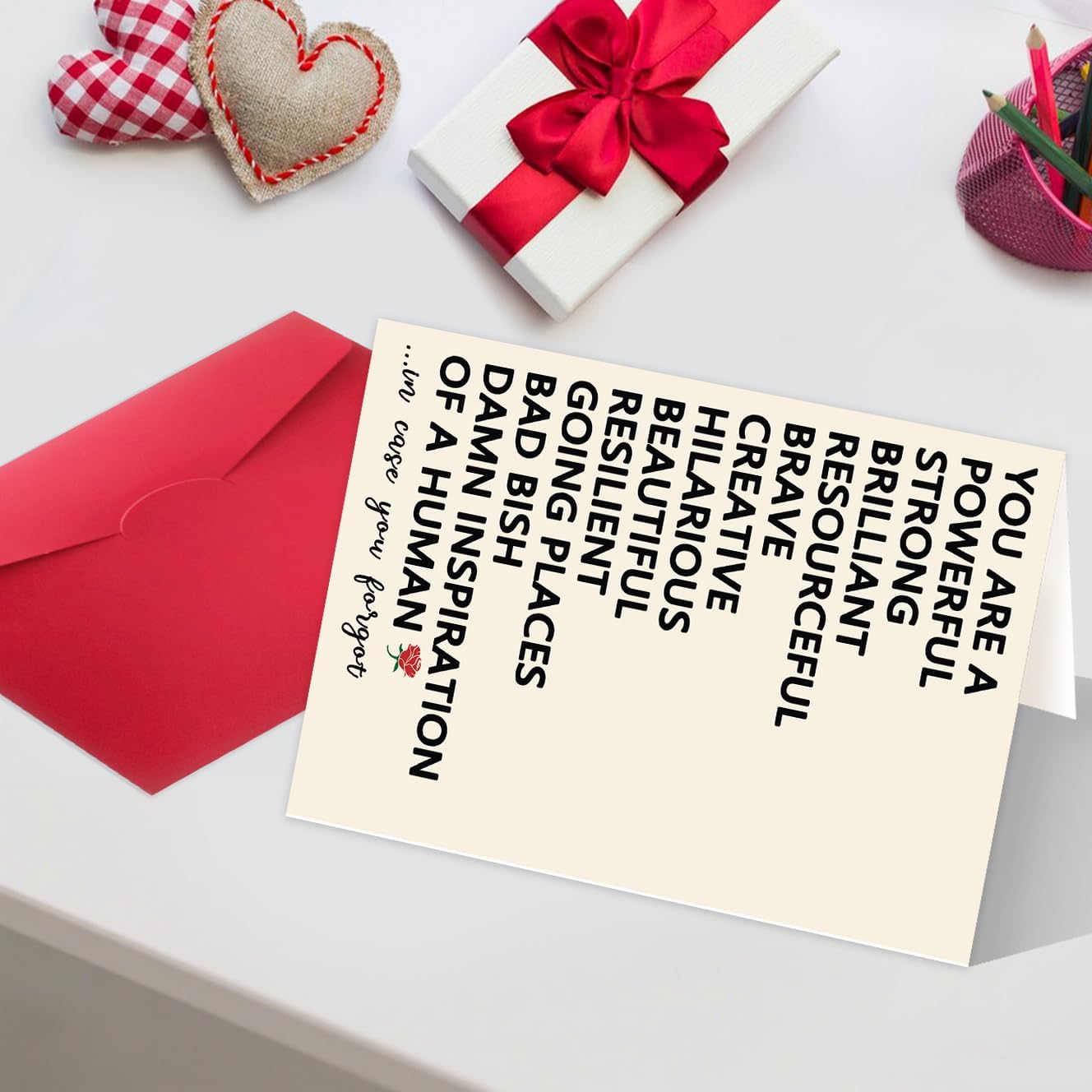 Funny Encouragement Card for Women,Promotion Card for Men, You Are An Inspiration of A Human,Motivational Cards, New Job Congratulations Gift Cards for Him 27 image 4 of 6 B0CXCR6VN8