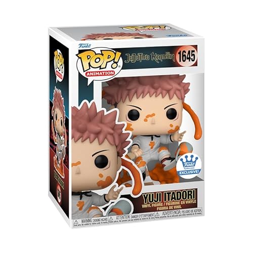 Funko Pop! Animation: Jujutsu Kaisen Yuji Itadori Vinyl Figure, 4.8-inch, Exclusive