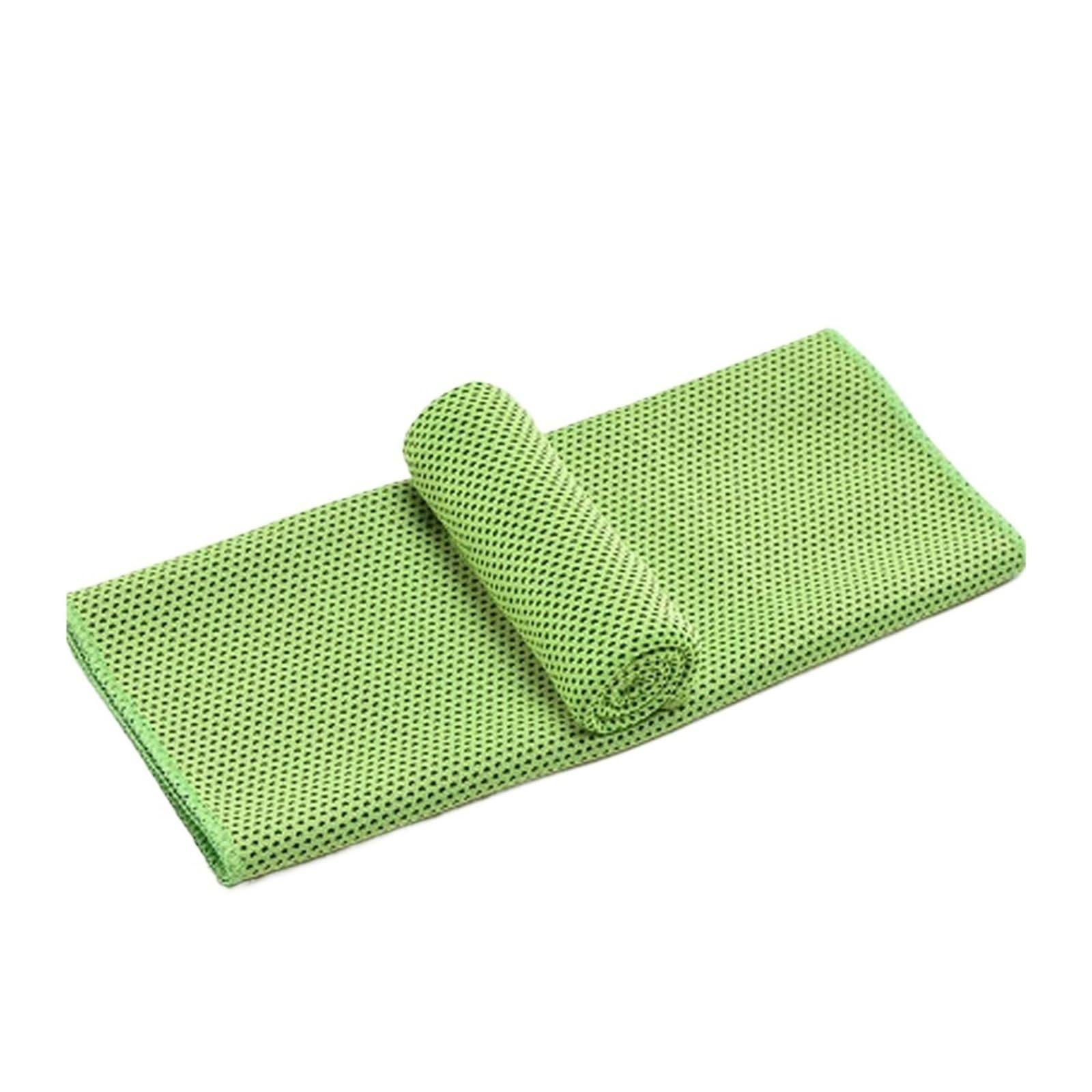 HNULGVI Cooling towel Breathable Running Yoga Gym Sweat-absorbent Towel Sports(Green)