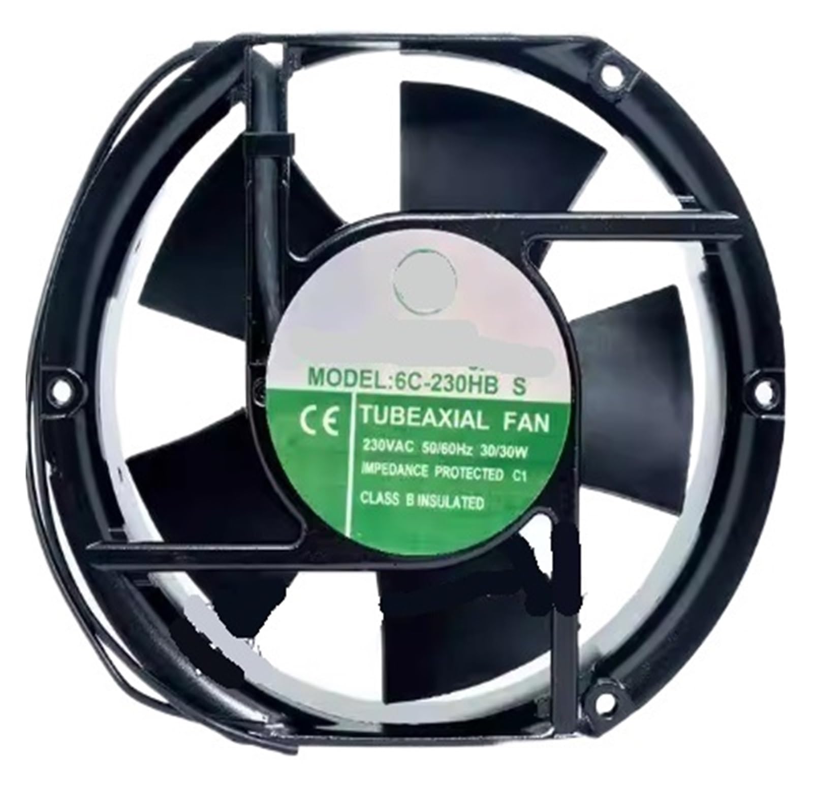 ZBWZXBDJ Fan 6C-230HBS AC 230V 46/44W 17251 17cm 2 Wire