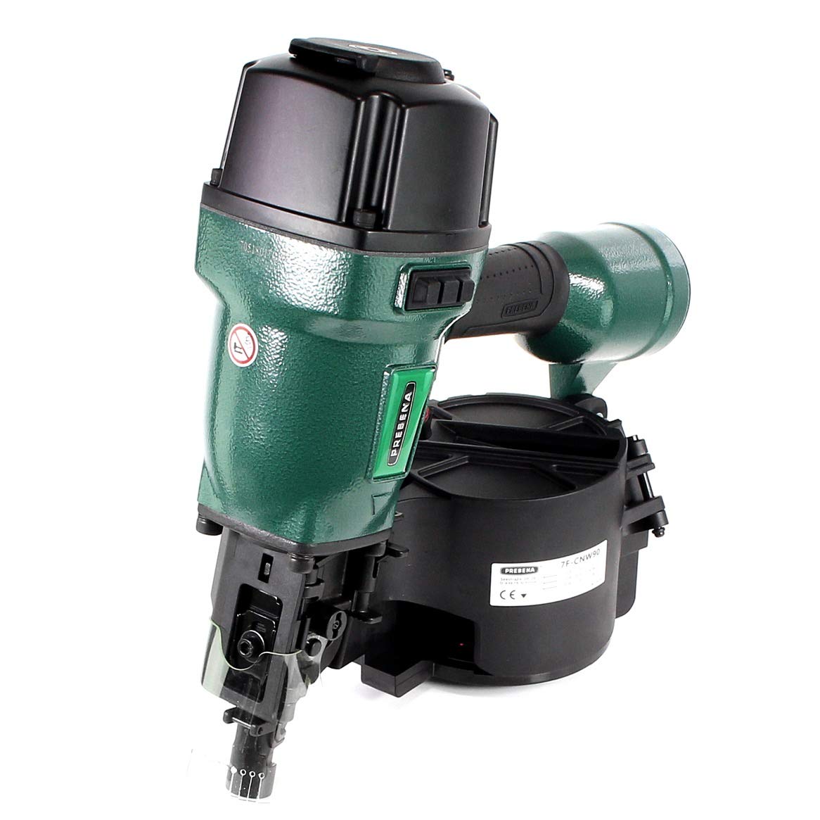 Prebena 7F-CNW90-S01 Druckluftnagler für Coilnägel Type CNW von 45-90mm - ohne Zubehör