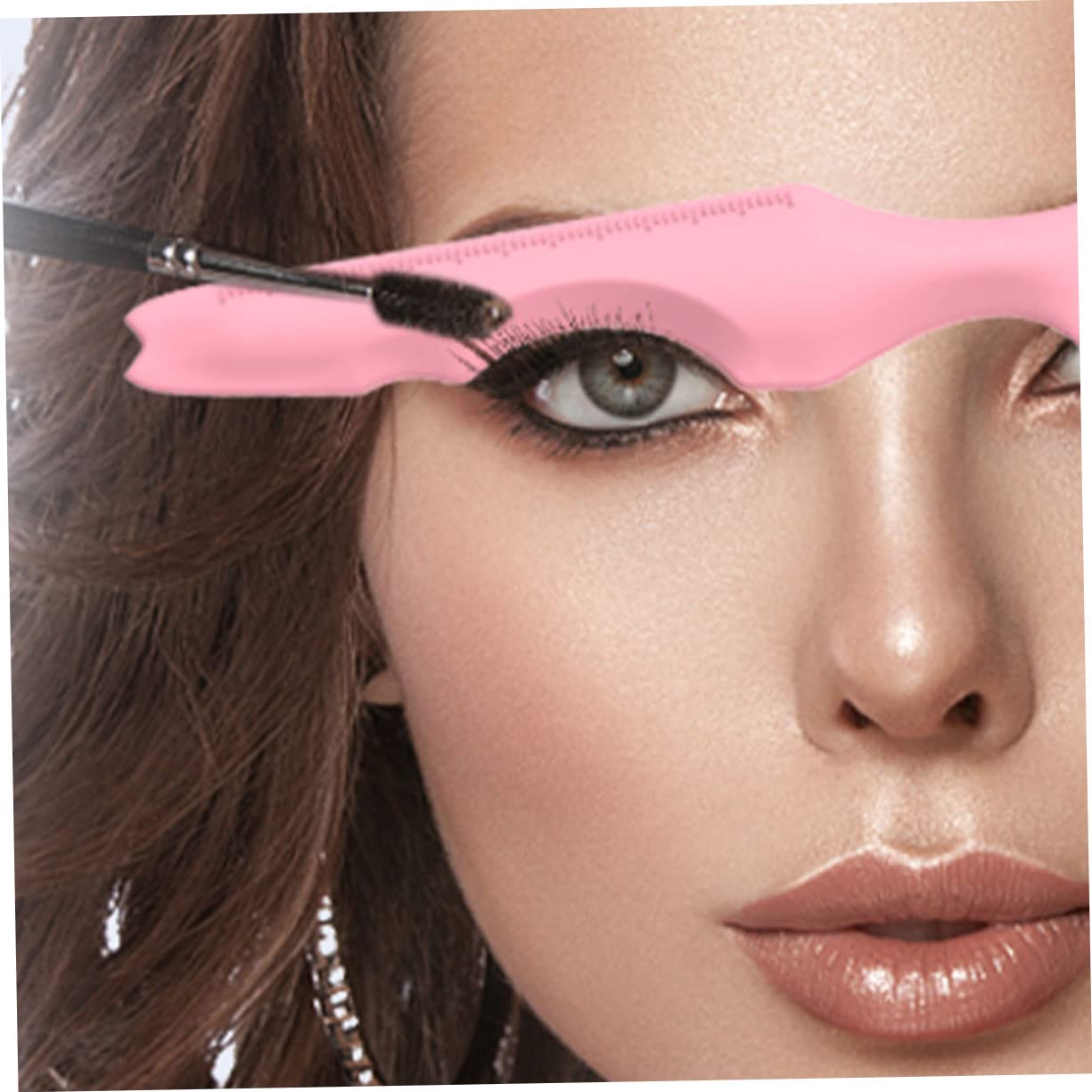 Healeved 10pièces Outils De Maquillage Stencils De Maquillage Pour Eyeliner à Paupières Et Sourcils Accessoires Pratiques Et Portables Pour Débutantes