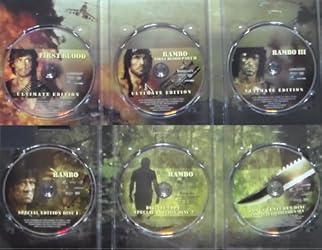 Amazon.com: Rambo - The Complete Collector's Set (First Blood ...