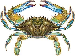 Blue Crab Porcelain Swimming Pool Mosaic (11