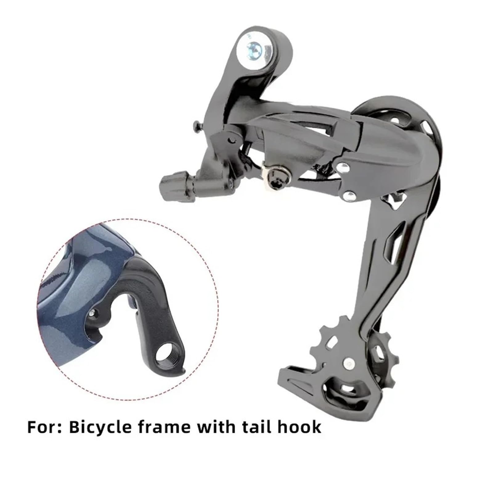 Generico Accessori for Gruppo Bicicletta con Cambio e deragliatore Posteriore for Mountain Bike 7/8/9/10/11