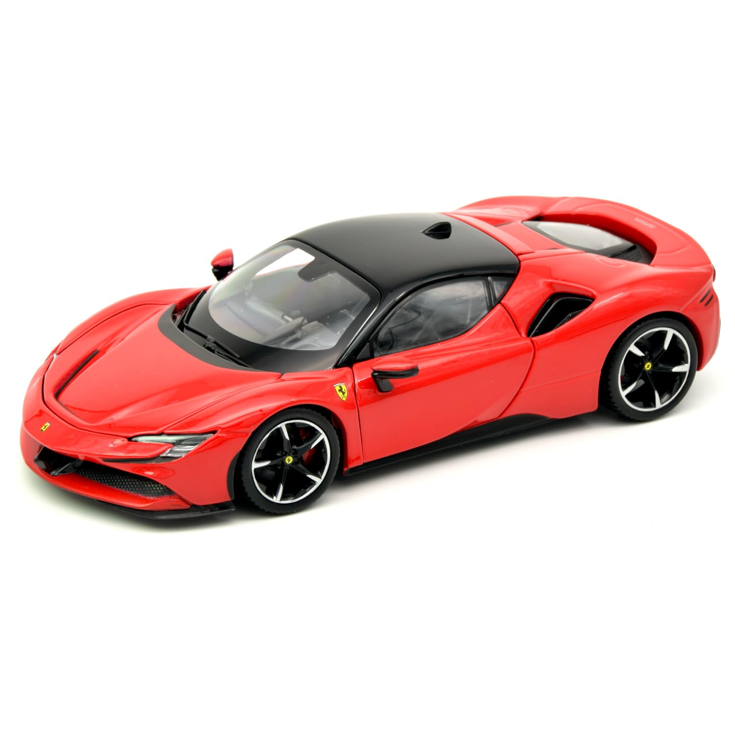 Bburago 1/24 Ferrari SF90 Stradale Red Diecast Opening Engine Room Doors