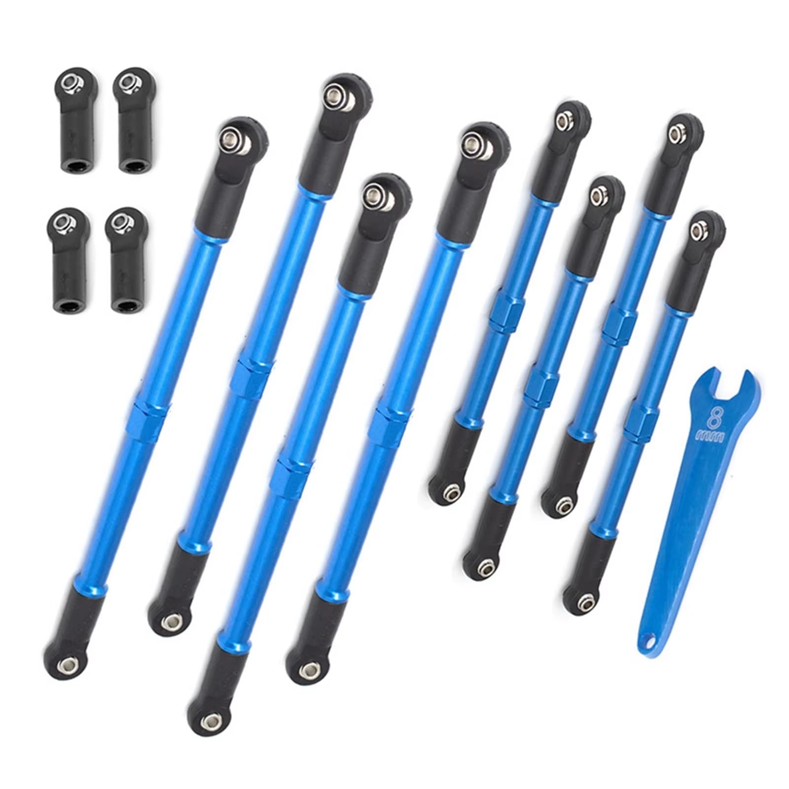 Accessori Rc Per Summit ErevO E2.0 5319X 5338R 1/10 Lega Di Acciaio Rod End Aste Spinta Rc Parti Automobili Riparazione Ricambio Modelli Giocattolo