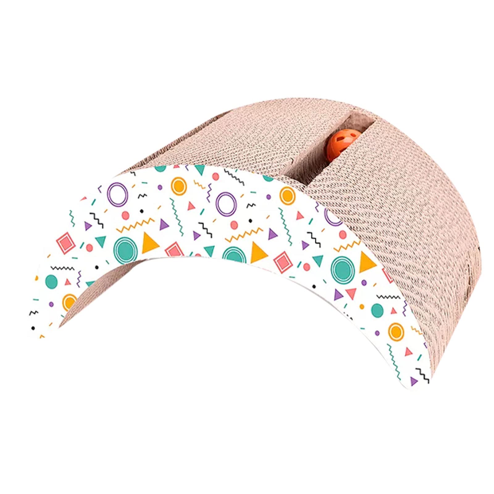 Emily Pets Cat Scratch Pad Pet Toy Tunnel Clock Ball Sharpening Equipment Bridge Corrugated Paper Cat Scratch Board Cat (B0B6V5PG3H) Amazon Price History, Amazon Price Tracker