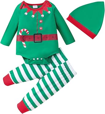 Newborn Baby Boys/Girls Christmas Elf Outfit