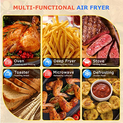 Aigostar Intelligente Heißluftfritteuse 7L, App/Wifi-Steuerung – Ansicht 3