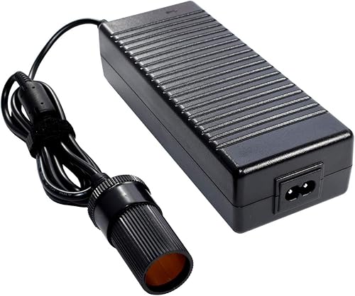 Miniatura 4 de HQRP Convertidor de alta resistencia de 12 V 10 A, compatible con bomba eléctrica portátil para automóvil, compresor de aire, herramienta de inflado