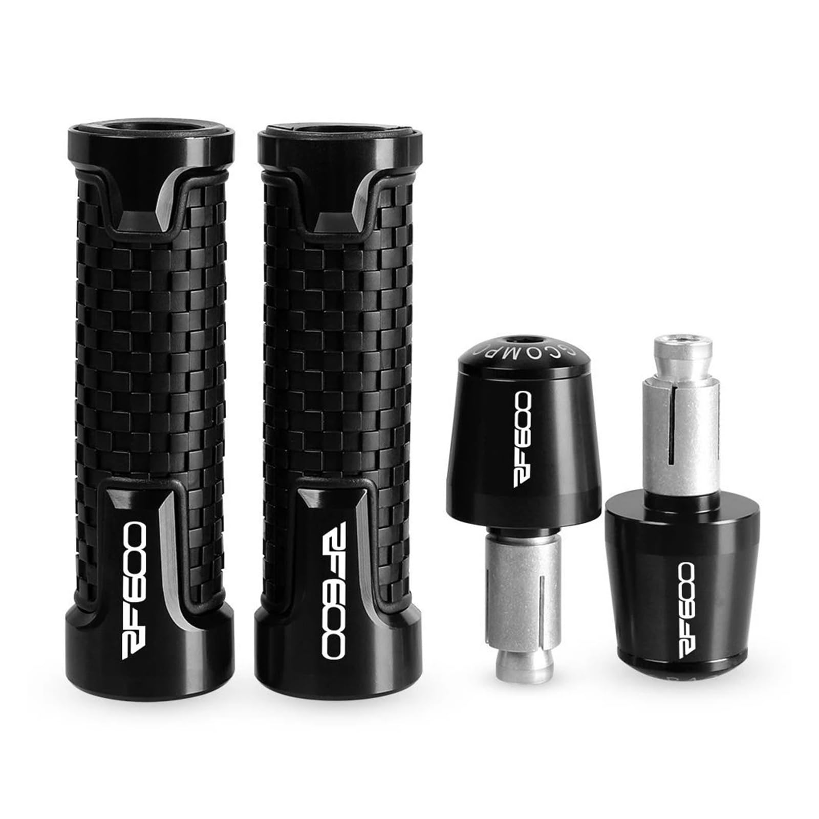 Gummigriffe für Motorräder Für R250GT, RF400R, 600 (Baujahre 1993–1995), 7/8" (22 Mm) Lenkergriffe, Lenkerendkappen, Motorradzubehör