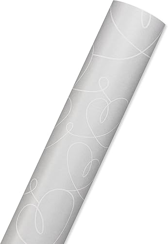 Miniatura 4 de American Greetings Papel de regalo reversible de 175 pies cuadrados para bodas, aniversarios, despedidas de soltera y todas las ocasiones, corazones