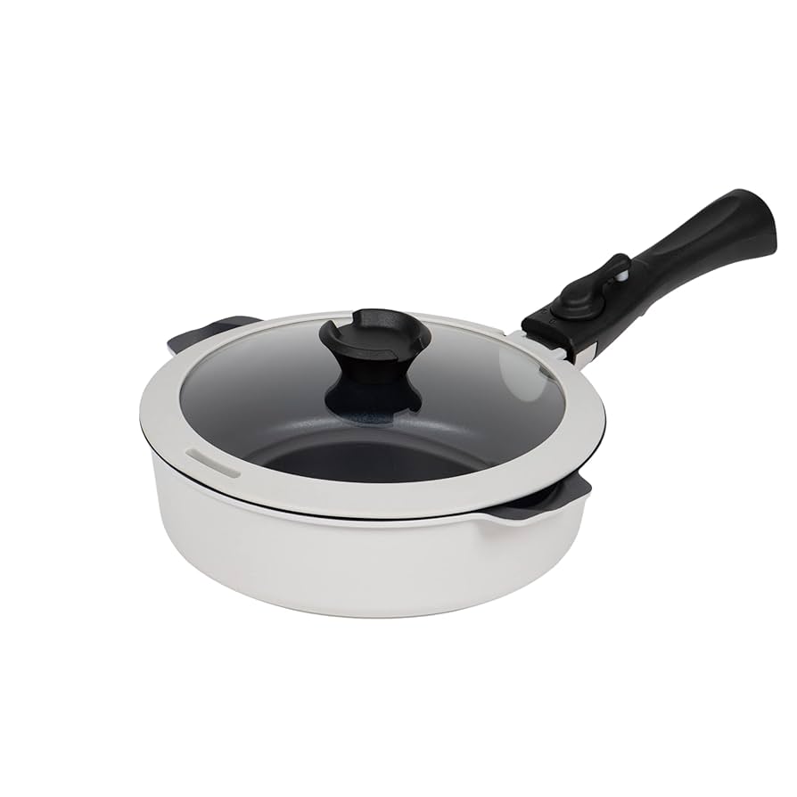 あられ鍋 コーティング加工 蓋付き*2 あられ鍋 コーティング加工 蓋付き*2