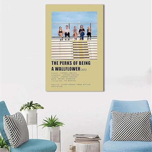 Miniatura 3 de Póster de Gilmore Girls de The Perks Of Being A Wallflower, póster para habitación estética de los años 90, lienzo para decoración de sala de estar,